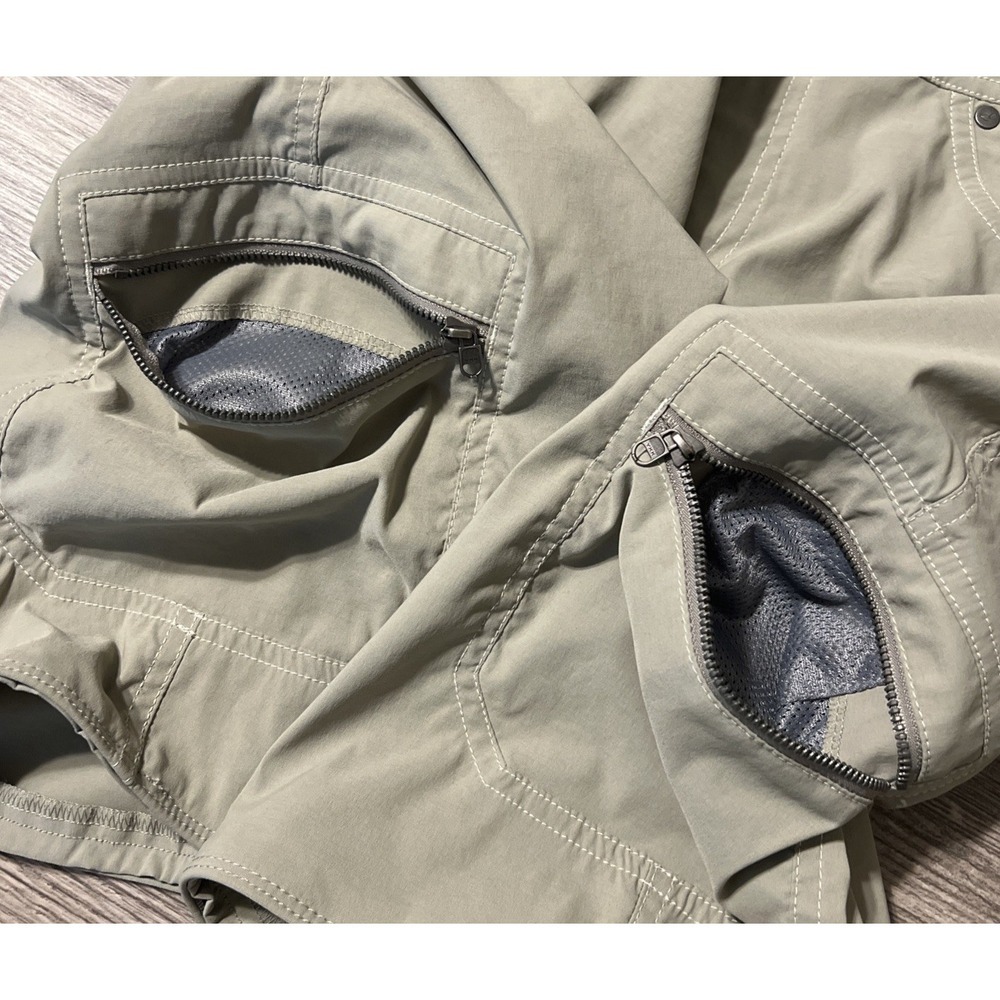 KUHL Women's Kliffside Performance Cargo Pocket Beige 11.5" Shorts Size 10 (32") - Picture 5 of 14